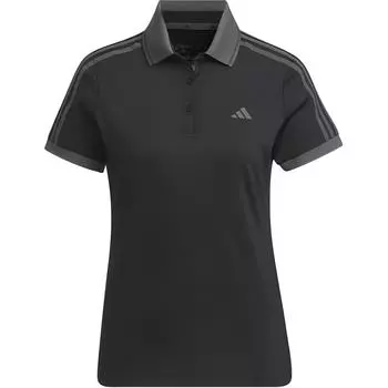 Adidas Рубашка поло Heat.Rdy с коротким рукавом, женские топы для гольфа, черная IS4734 XS