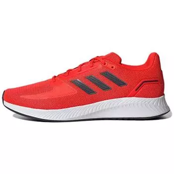 Adidas Run Falcon 2.0 Solar Red Мужские кроссовки Carbon Grey H04537 45