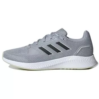 Adidas Runfalcon 2.0 Halo Silver Женские кроссовки Grey Core-Black Linen-Green GV9574 36