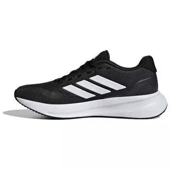 Adidas Runfalcon 5 Черно-белые женские кроссовки Core-Black Cloud-White IH7759 36