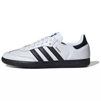 Adidas Samba OG белые черные унисекс кроссовки обувь-белый Core-черный IH4879 44