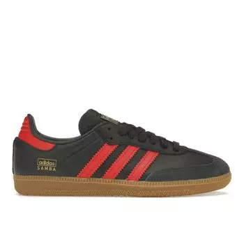 Adidas Samba OG Carbon Scarlet Мужские кроссовки черные Better-Scarlet Gum IG6173 43