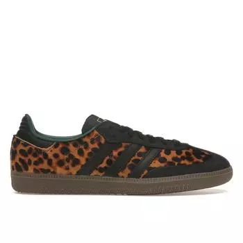 adidas Samba OG Cheetah Pack - Женские кроссовки Collegiate Green Brown Core-Black Cream-White JI2735 36