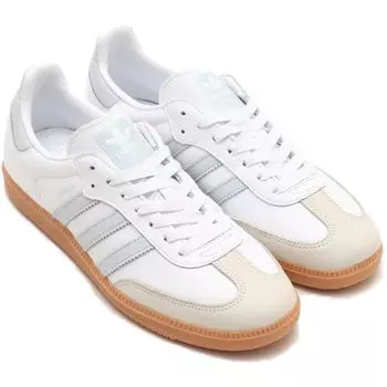 Adidas SAMBA OG Размер Обувь, Белый/Голубой ореол/Не совсем белый, IE0877, Япония, 26.5см