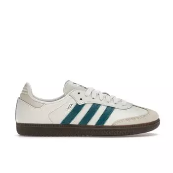 adidas Samba OG White Legacy Teal женские кроссовки Cream Cloud-White Wonder-White IG1963 36