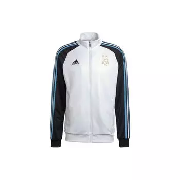 Adidas сборная Аргентины по футболу спортивная куртка мужская верхняя одежда белая HF3955 S