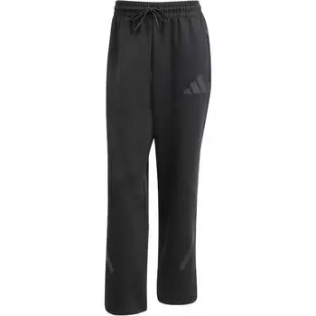 Adidas Спортивная одежда ZNE. FW24 Джоггеры с открытым краем, удобные мягкие свободные трикотажные брюки, мужские джоггеры, черные JC5478 M
