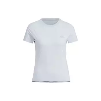 Adidas Спортивная повседневная футболка Cool Feeling Slim Fit, женские топы, голубая JD5260 S