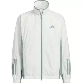 Adidas Спортивная повседневная куртка с длинным рукавом и цветным блоком, мужские куртки Han-Jade-White KC3922 S