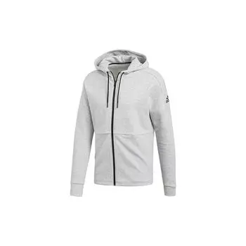 Adidas Спортивная трикотажная приталенная куртка Мужские куртки Серый CG2088 M