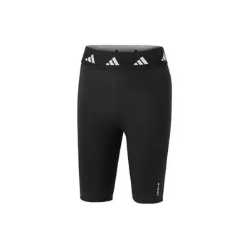Adidas SS22 TF PP Bike Letter Print High Tays эластичные спортивные брюки женские брюки черные HF6661 XS