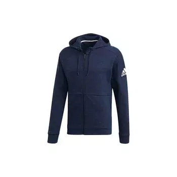 Adidas Stadium FZ Вязаная куртка с капюшоном Мужские куртки Legend-Ink-Blue DU1136 L