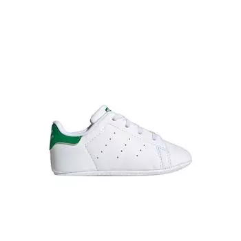 Adidas Stan Smith Crib White Green Детские кроссовки Cloud-White FY7890 18