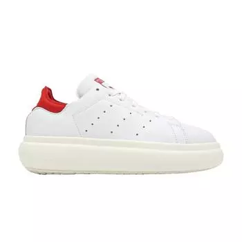 Adidas Stan Smith Platform White Scarlet Женские кроссовки Cloud-White Off-White Better-Scarlet IE0452 38