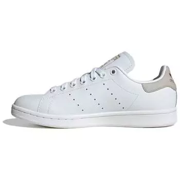 Adidas Stan Smith White Wonder Beige Женские кроссовки Cloud-White Silver-Metalid ID5782 40