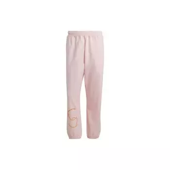 Adidas Stella McCartney Stella McCartney Спортивная одежда Спортивные штаны унисекс с буквенным принтом повседневные унисекс штаны розовые IA7723 L