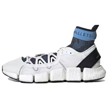 Adidas Stella McCartney x Climacool Vento White Storm Blue Женские кроссовки Cloud-White Core-Black FY1168 36