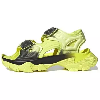 Adidas Stella McCartney x Hika Outdoor Sandal Frozen Yellow Женские кроссовки Core-Black HP6308 38