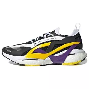 adidas Stella McCartney x Solar Glide Black Purple Yellow Женские кроссовки Core-Black Active-Purple Shock-Yellow GX9858 36