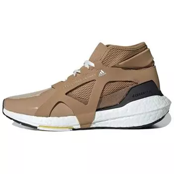 Adidas Stella McCartney x UltraBoost 21 Brown White Vapor Женские кроссовки Желтые HQ5963 37
