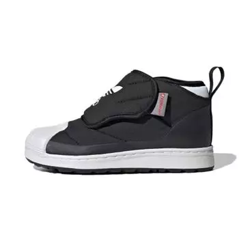 Adidas Superstar 360 Boot J Black White Детские кроссовки Core-Black Crystal-White FV7264