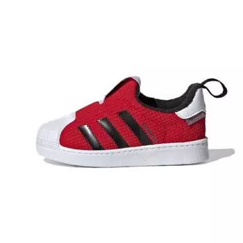 Adidas Superstar 360 I Scarlet Black Детские кроссовки Red Core-Black Footwear-White FX4869