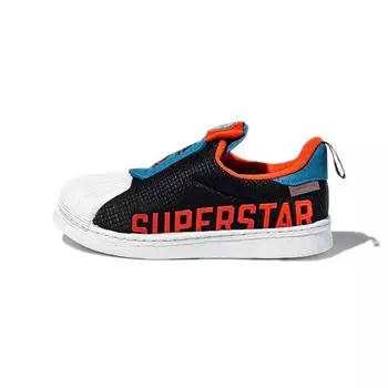 adidas Superstar 360 XI Black Bright Red Детские кроссовки Core-Black Force-Blue Q46512 23