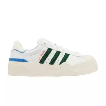 adidas Superstar Bonega 2B White Green Royal Женские кроссовки Cloud-White Dark-Green Bright-Royal HQ9884 40