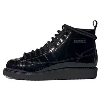 Adidas Superstar Boot Core Черные женские ботинки Collegiate-Purple CG6458 36