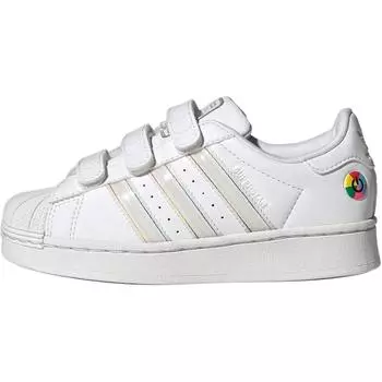 Adidas Superstar Comfort Closure C LED Lights Pack - белые черные детские кроссовки Cloud-White Core-Black JI0509 28
