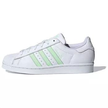 Adidas Superstar White Semi Green Spark Женские кроссовки Cloud-White IE3005 40