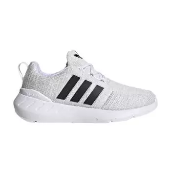Adidas Swift Run 22 Little Kid White Grey Детские кроссовки Cloud-White Core-Black Grey-Two GW8183 28