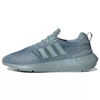 Adidas Swift Run 22 Magic Grey Altered Blue Женские кроссовки Cloud-White GV7970 38