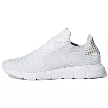Adidas Swift Run Triple White Женские кроссовки Cloud-White Crystal-White B37719
