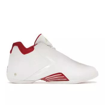 Adidas T-Mac 3 Restomod Rockets Мужские кроссовки White Core-White Better-Scarlet FZ6212 41