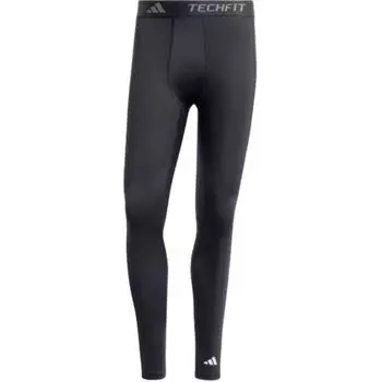 Adidas Techfit Simple Letter Удобные тренировочные брюки мужские, черные IN5590 XL
