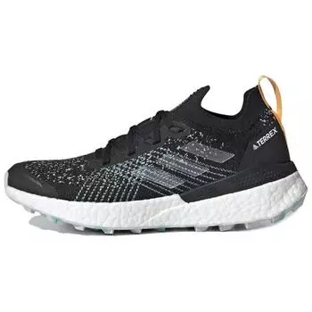 Adidas Terrex Two Ultra Parley Core Black Dash Grey (Женский) Женские кроссовки Grey-Three Blue-Spirit EE8964 36