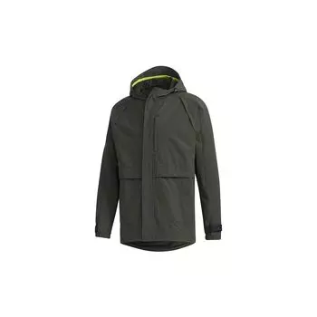 Adidas TH Parka Повседневная спортивная куртка Мужская верхняя одежда Темно-коричневый GF4017 M