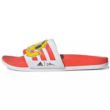 Adidas The Simpsons x Adilette Comfort Slides Lisa Женские кроссовки White Cloud-White Core-Black GV7251 38