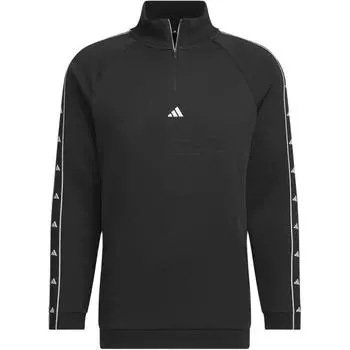 Adidas Мягкая удобная куртка с длинным рукавом из термального флиса Archive, куртка унисекс, черная IM7238 S