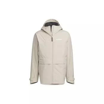 Adidas Three-In-One Rain.Rdy Парка с пуховой подкладкой Мужская верхняя одежда Бежевый IL8986 XXL