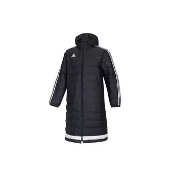 Adidas Tiro 15 Длинный пуховик с капюшоном Мужская верхняя одежда Черный AA6885 XS