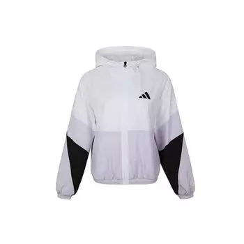 Adidas тканая куртка на молнии с капюшоном женские куртки белые FM9322 XS