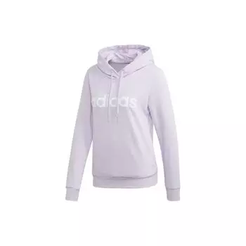 Adidas Толстовка с капюшоном с принтом букв Повседневная Женская толстовка с капюшоном Фиолетовый FM6438 S