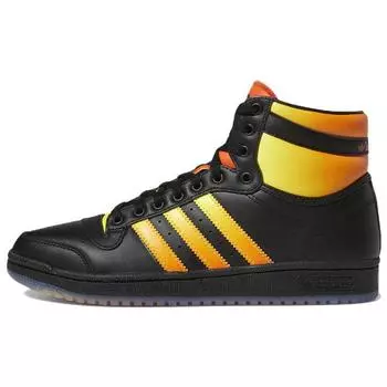 Adidas Top Ten High Black Beam Yellow Gradient Мужские кроссовки Core-Black Semi-Impact-Orange FZ5889 42