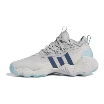 Adidas Trae Young 3 J Grey Preloved Ink Детские кроссовки Grey-Two Grey-One IE7882 36