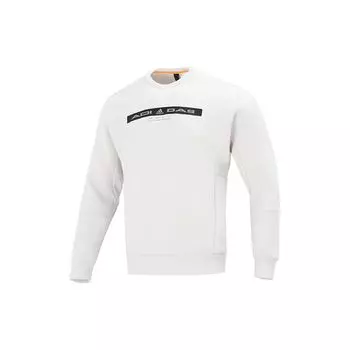 Adidas Tref Sweat Повседневный спортивный свитер с круглым вырезом и длинными рукавами Мужской свитер Alumina-Brown HE9906 XXL