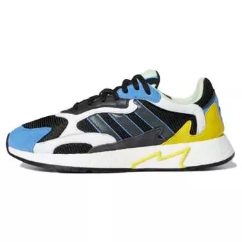 Adidas Tresc Run Core Черные желтые кроссовки унисекс Dough-Solid-Grey EG7949