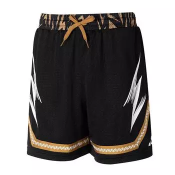 Adidas Удобные дышащие шорты для бега со средней талией и цветными блоками, мужские брюки черного цвета JJ4999 M