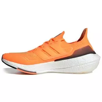 Adidas UltraBoost 21 Screaming Orange Мужские кроссовки Cloud-White Blue-Oxide FZ1920 42